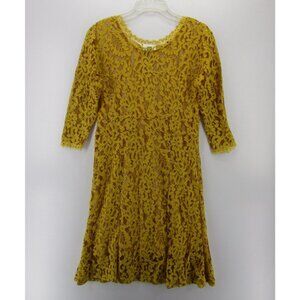 Vicky And Lucas Dress XL Fit Flare Lace Crochet Cocktails Party NEW